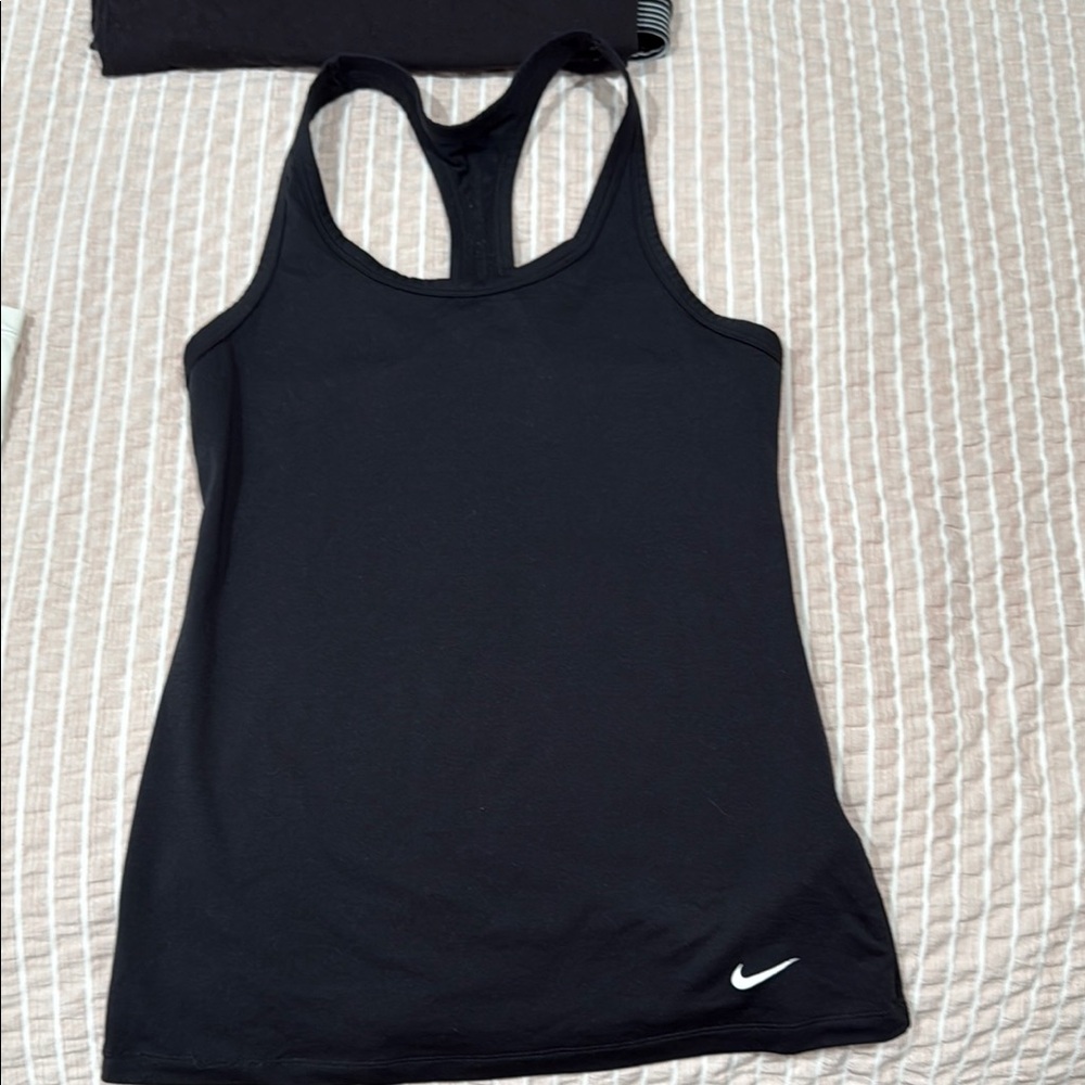 Nike Black Racerback Tank Top